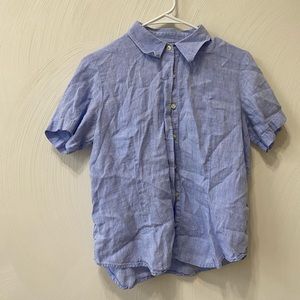 Lands End button up shirt